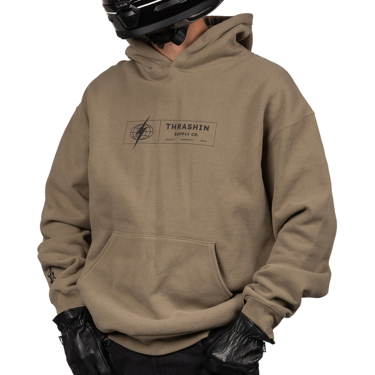 Verse Pull-Over Hoodie - Olive