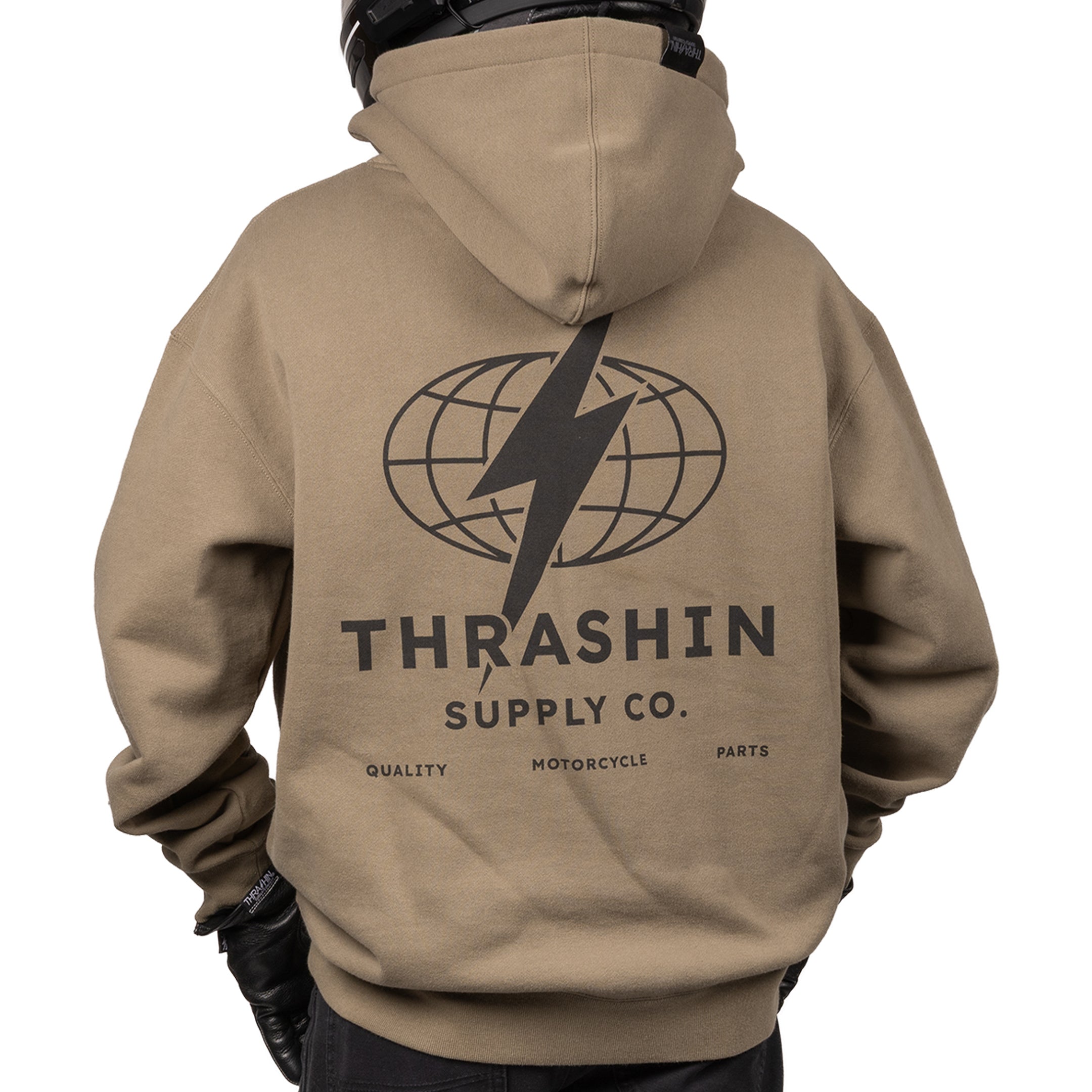 Thrashin Supply® Verse Pull-Over Hoodie - Black