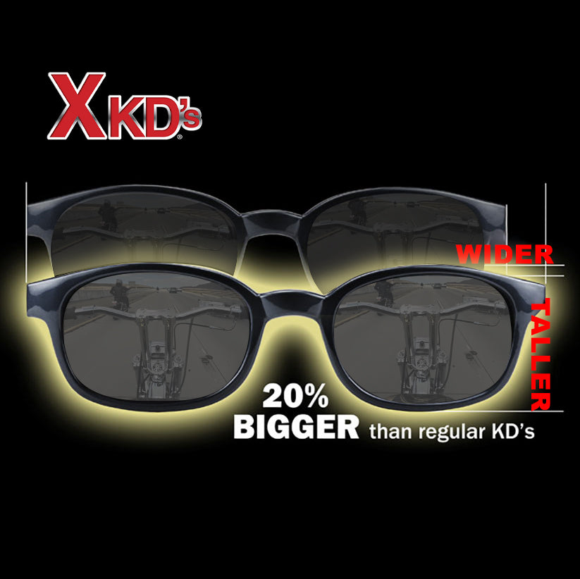 tkkkroom X-KD'S - Matte Black Frame / Dark Grey Lens – Thrashin Supply