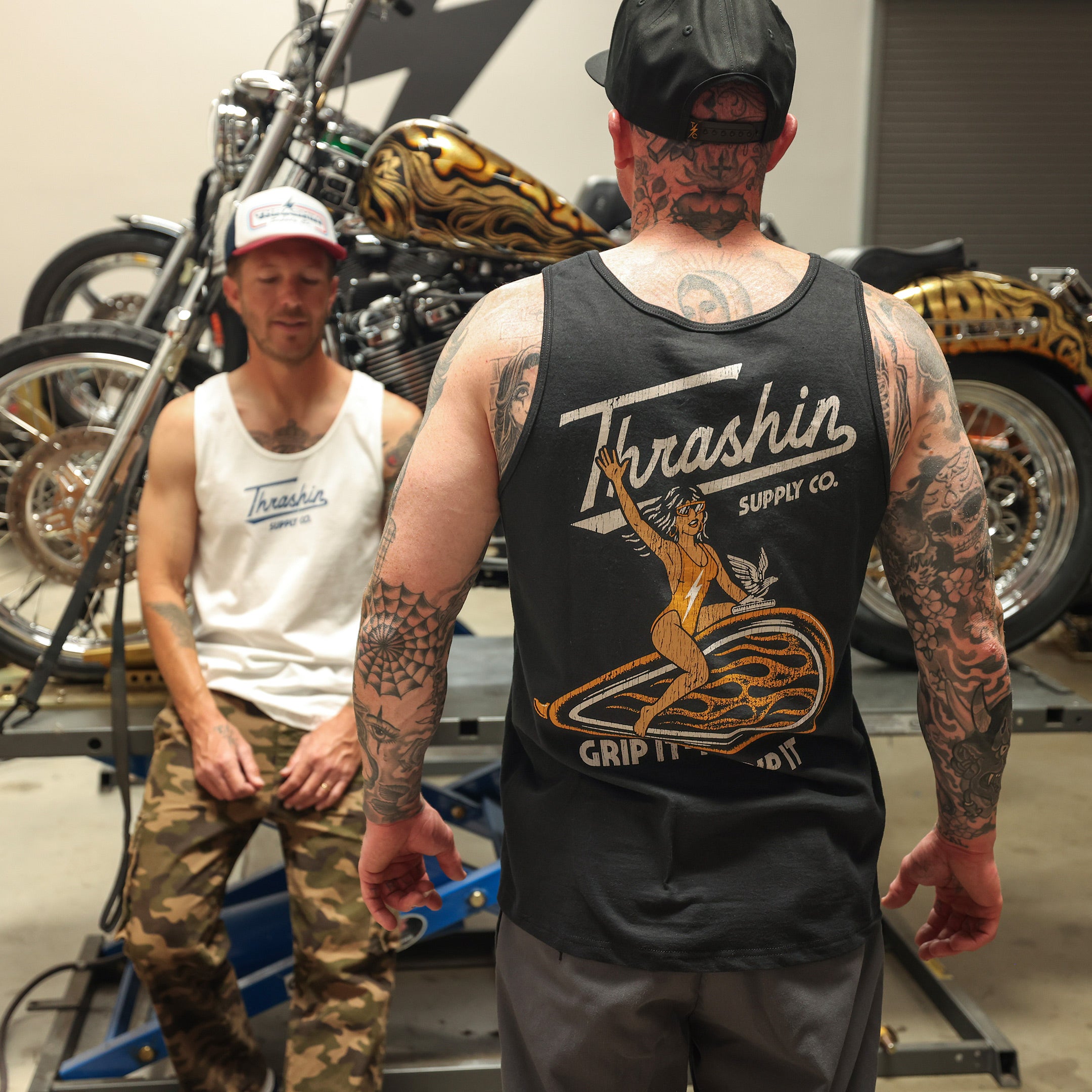 Thrashin Supply® Rip It Tank - Black