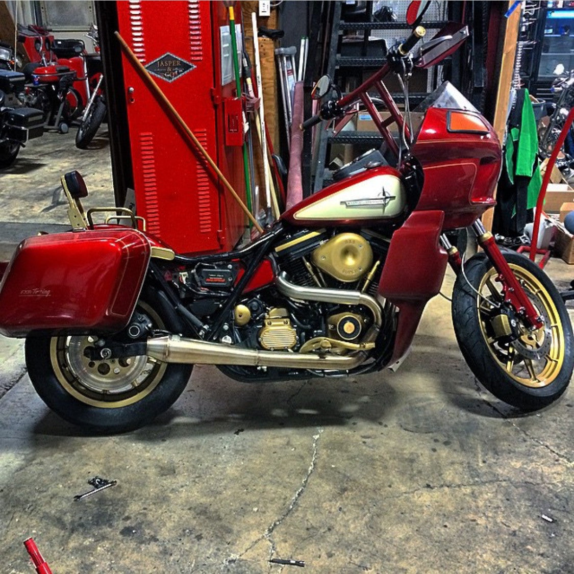 OG THRASHIN Stainless Steel 2>1 Exhaust - FXR – Thrashin Supply