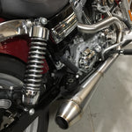 OG THRASHIN Stainless Steel 2>1 Exhaust - Dyna