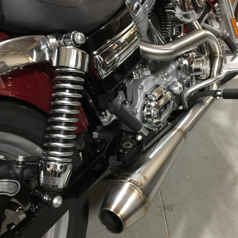OG THRASHIN Stainless Steel 2>1 Exhaust - Dyna