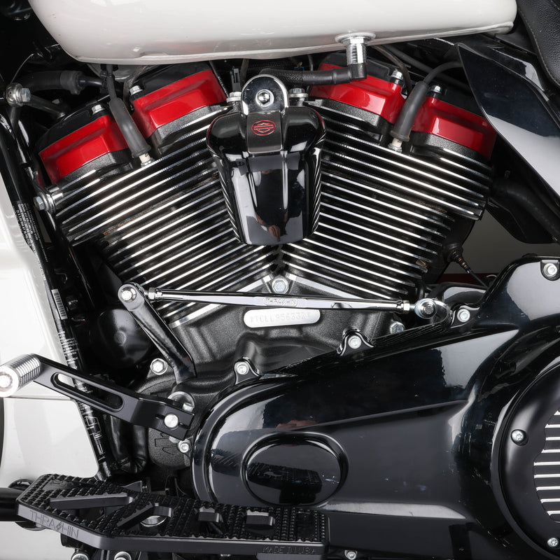 Shift Linkage - Bagger & Bikes w/ Forward Controls - Chrome