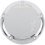 Dished 5 Hole Derby Cover - M8 Bagger (Chrome)