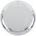 Dished 5 Hole Derby Cover - M8 Bagger (Chrome)