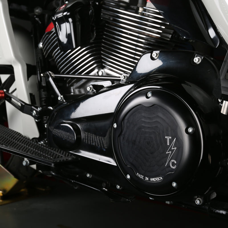 Dished 5 Hole Derby Cover - M8 Bagger