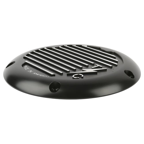 Finned 5 Hole Derby Cover - M8 Bagger