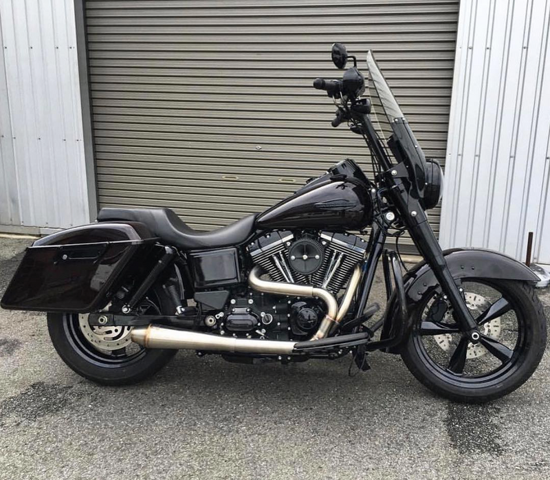 OG THRASHIN Stainless Steel 2>1 Exhaust - Dyna
