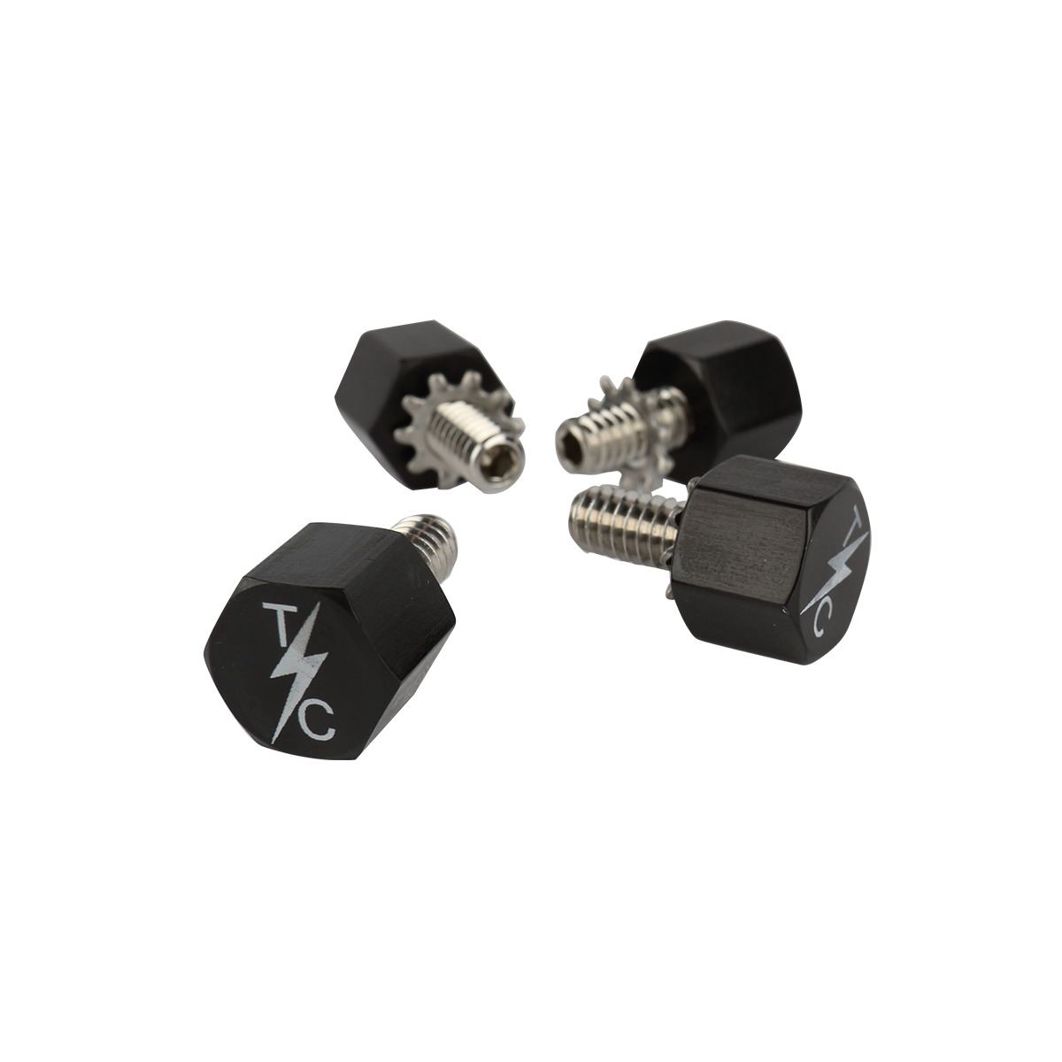 Thrashin Supply ボルト シートスクリュー&キーホルダー ブラック スラッシンサプライ シートスクリュー ブラック TSC BOLT TSC