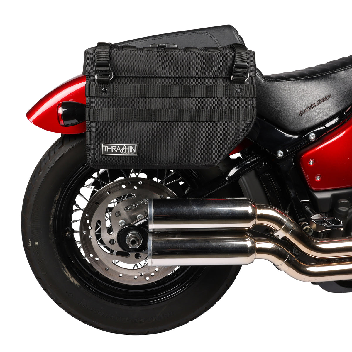 Motorcycle Saddlebags Expedition Black – Thrashin Supply