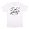 Script Tee - White