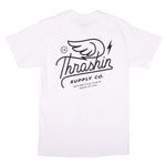 Script Tee - White