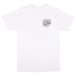 Script Tee - White