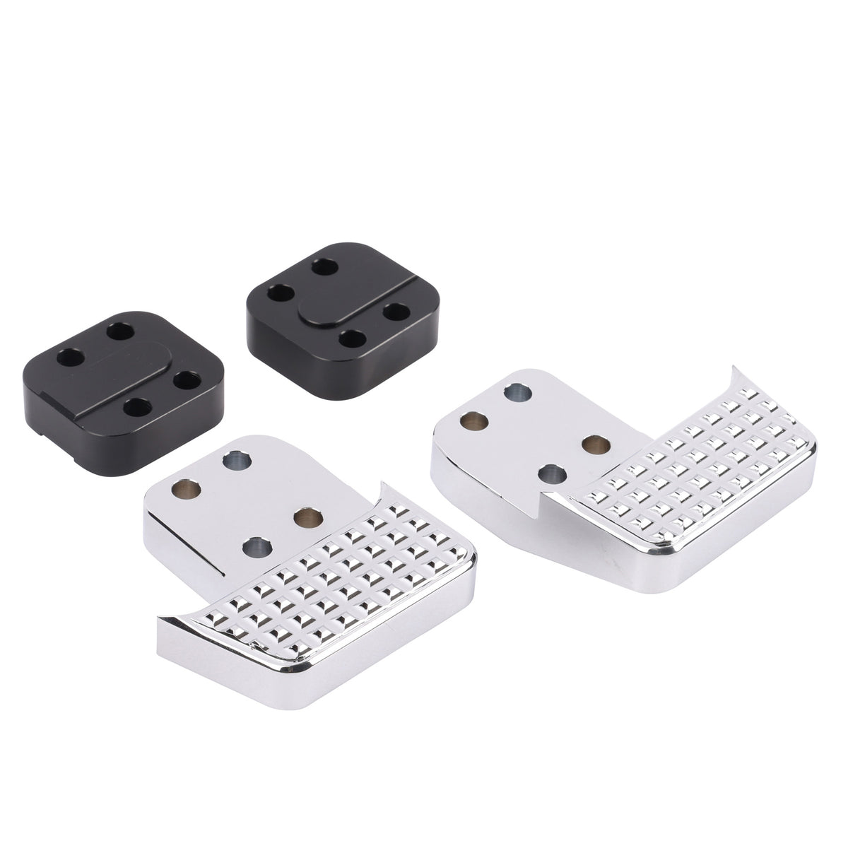 Apex Floorboard Tail Extension with 1/2 Lift Kit - Chrome - BACKORDERED