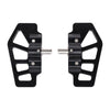 Apex Mini Floorboards - Black - Dyna, Sportster, FXR, Softail