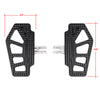 Apex Mini Floorboards - Black - Dyna, Sportster, FXR, Softail