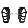 Apex Mini Floorboards - Black - Dyna, Sportster, FXR, Softail