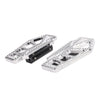 Apex - Bagger Passenger Floorboards - Chrome