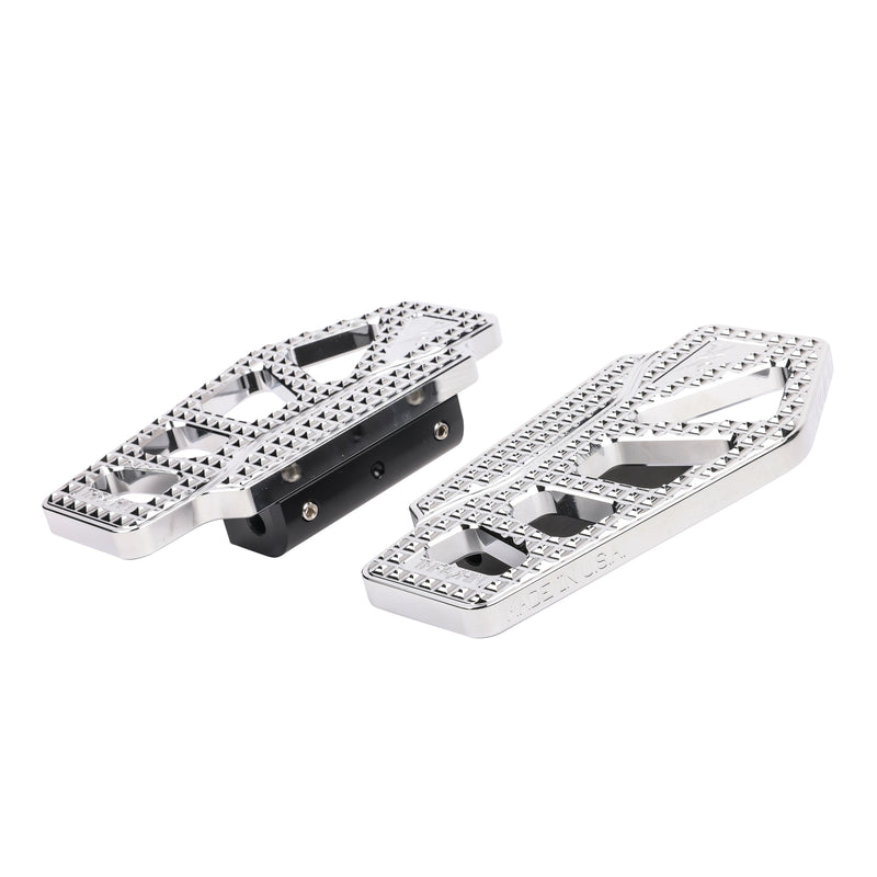 Apex - Bagger Passenger Floorboards - Chrome