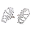 Apex Mini Floorboards - Chrome - Dyna, Sportster, FXR, Softail