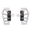 Apex Mini Floorboards - Chrome - Dyna, Sportster, FXR, Softail