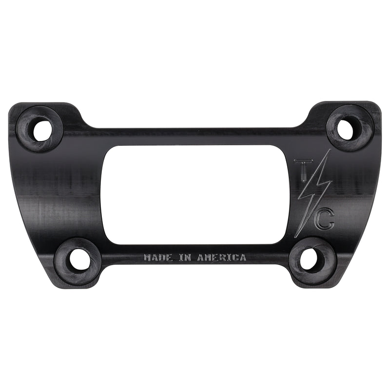 Digital Gauge Cutout Top Clamp - Black