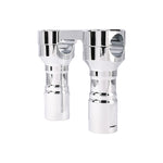 4" - Hole Shot Risers - Chrome