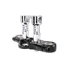 4" - Hole Shot Risers - Chrome
