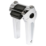 6" Straight Thrashin OG Risers - Chrome- Standard Top Clamp Fitment on Backorder