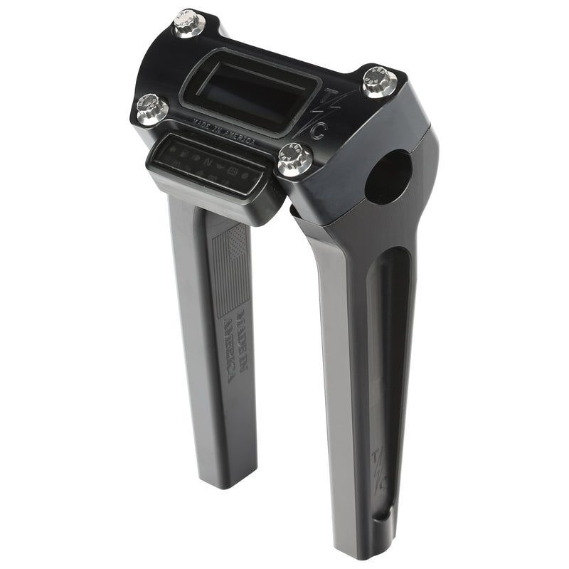 8" Straight Thrashin OG Risers - Black