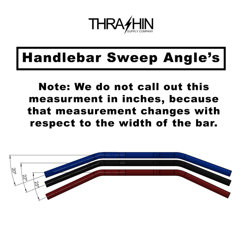 Mid Bend Bars - Black