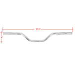 Aggressive Mid Bend - Chrome