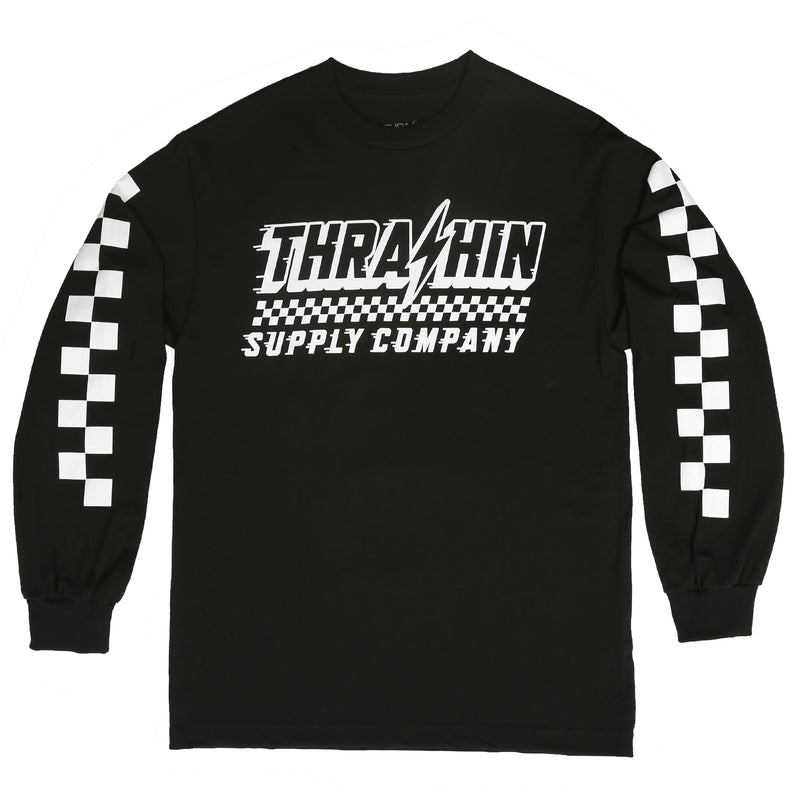 Speedway Long Sleeve Jersey - Black