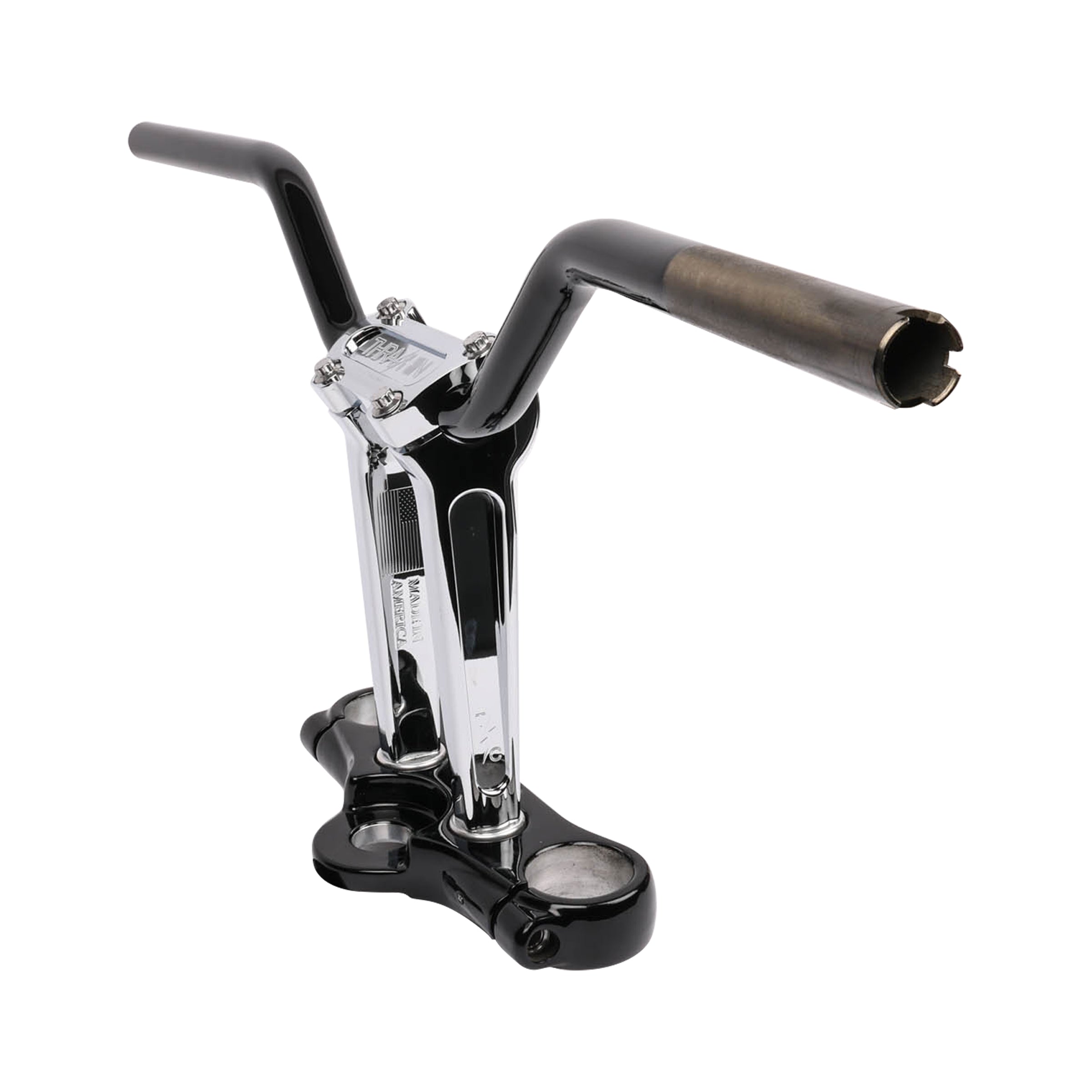 Aggressive Mid Bend Bar - Black – Thrashin Supply